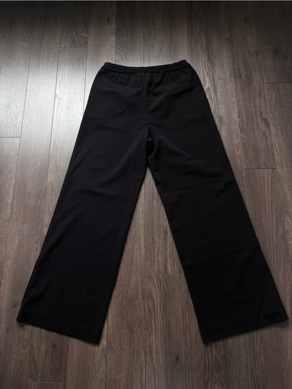 REITMANS The Timeless Black Wide Leg Drawstring Trousers Size Small - Picture 3 of 11